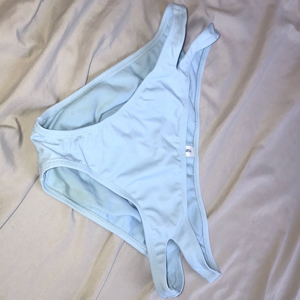 Blue bikini bottoms from Rue